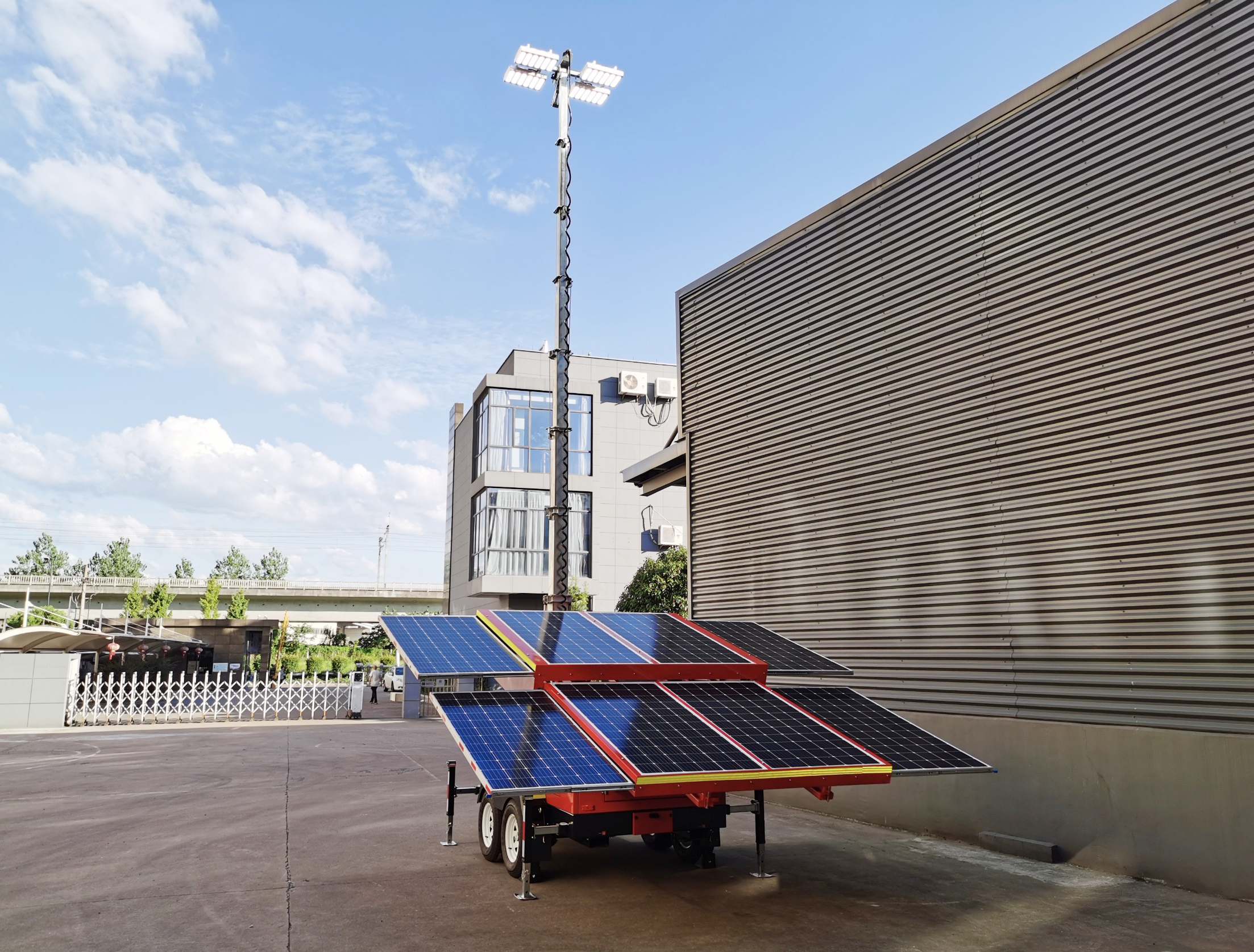 Mobile Solar Power Light Tower NR-S8460